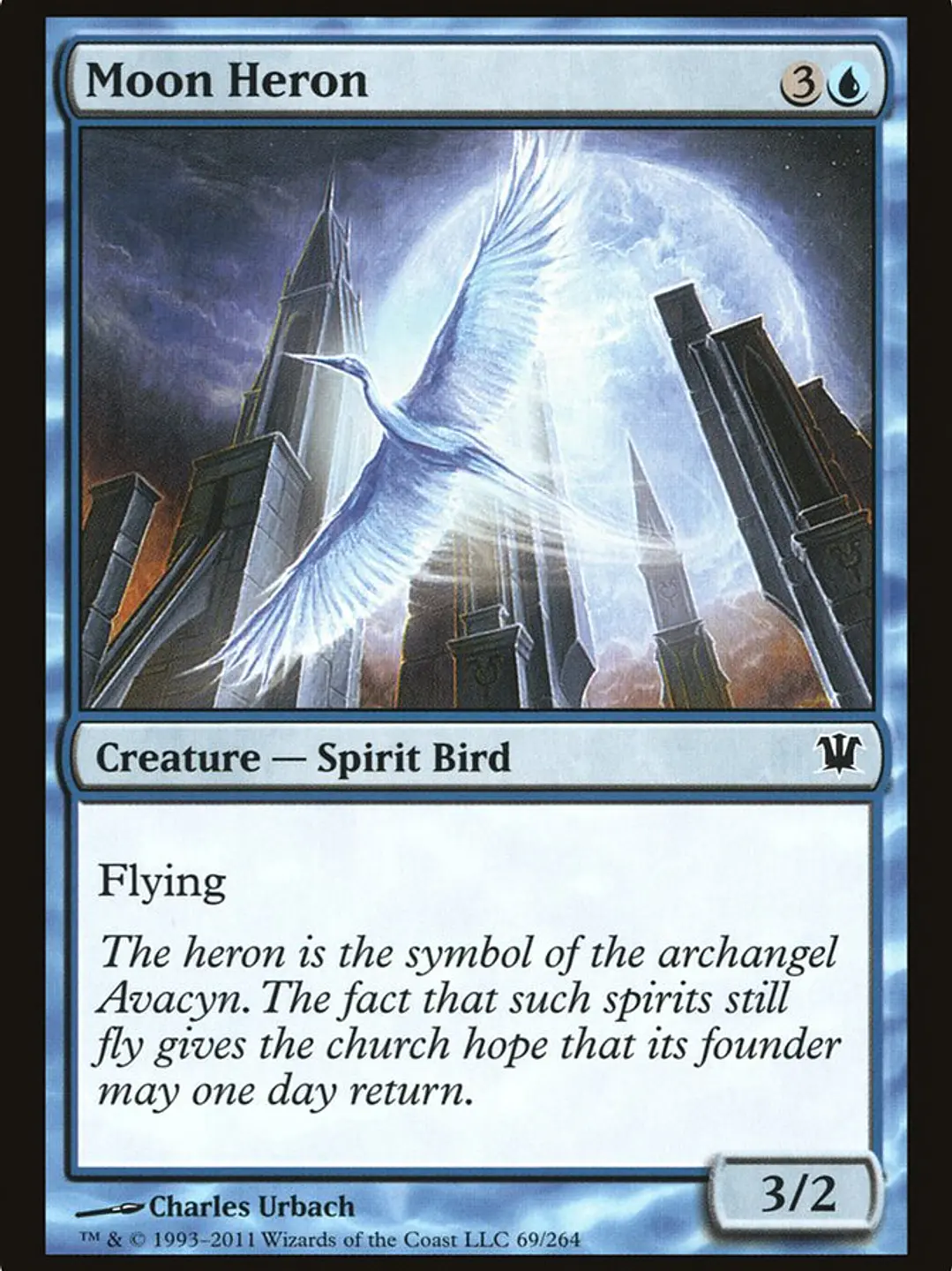 Moon Heron (Innistrad) 1