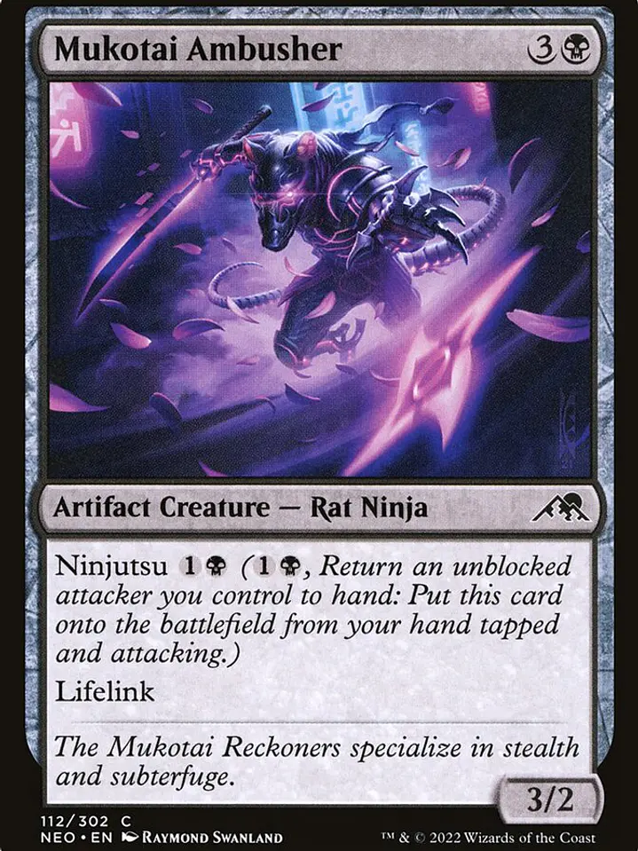 Mukotai Ambusher (Kamigawa: Neon Dynasty) 1