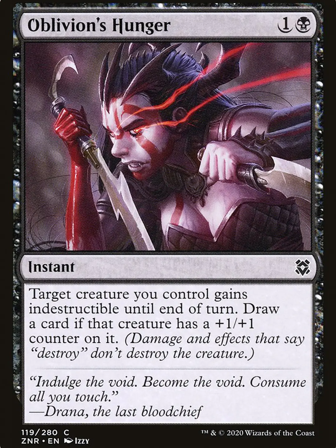 Oblivion's Hunger (Zendikar Rising) 1