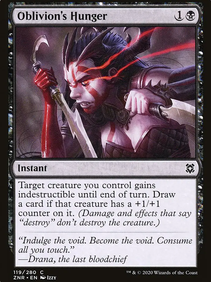 Oblivion's Hunger (Zendikar Rising) 1