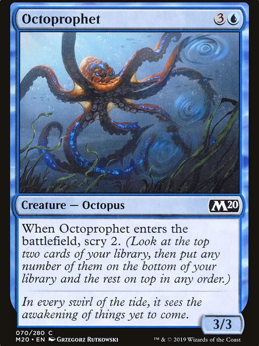 Octoprophet (Core Set 2020) 1