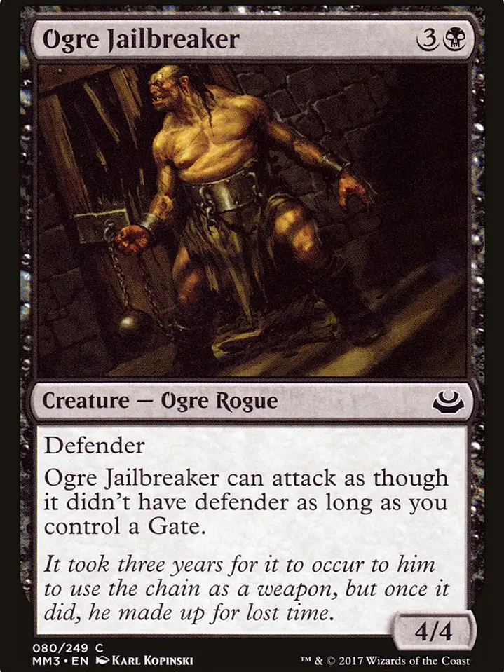 Ogre Jailbreaker (Modern Masters 2017) 1