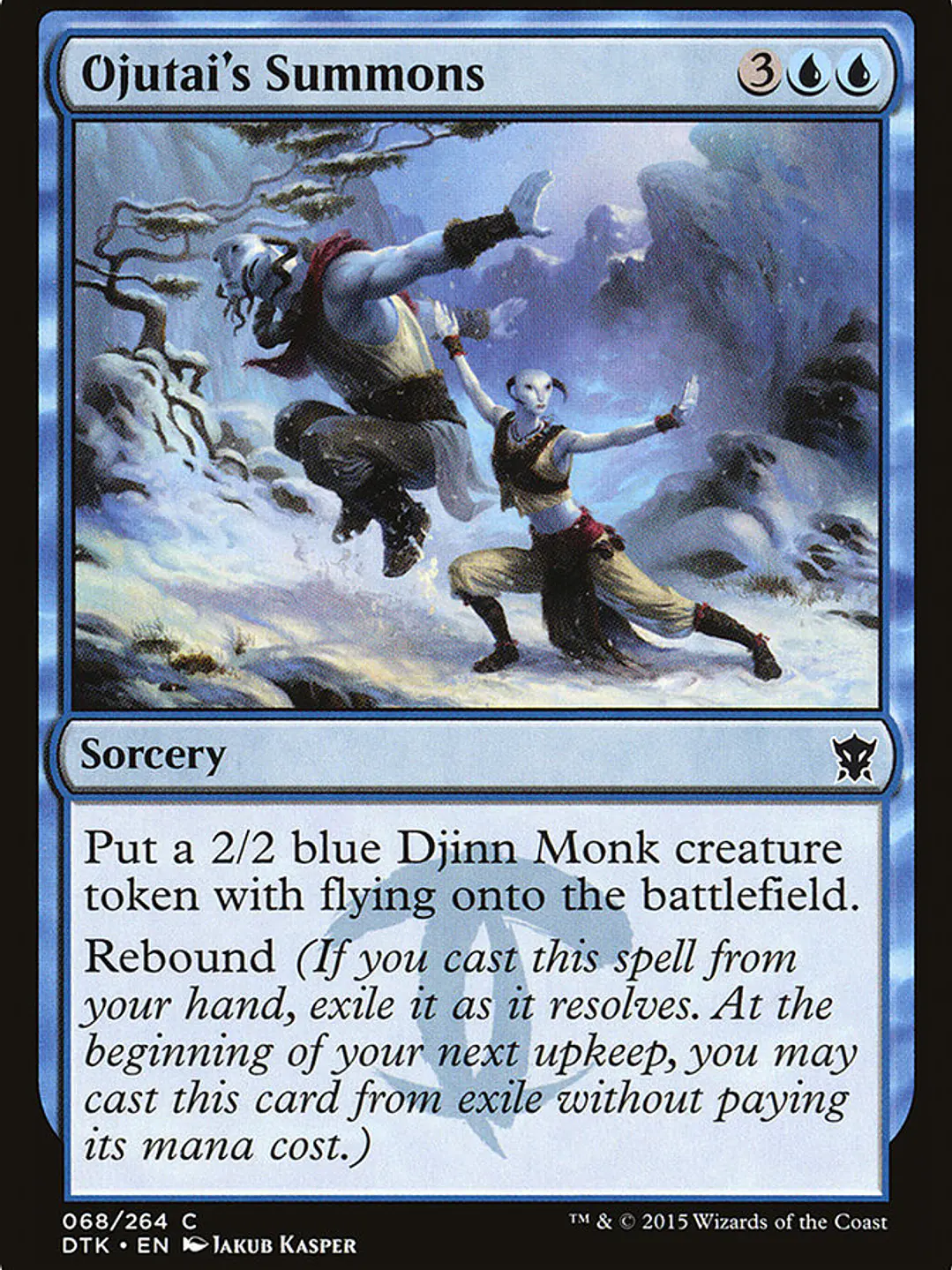 Ojutai's Summons (Dragons of Tarkir) 1