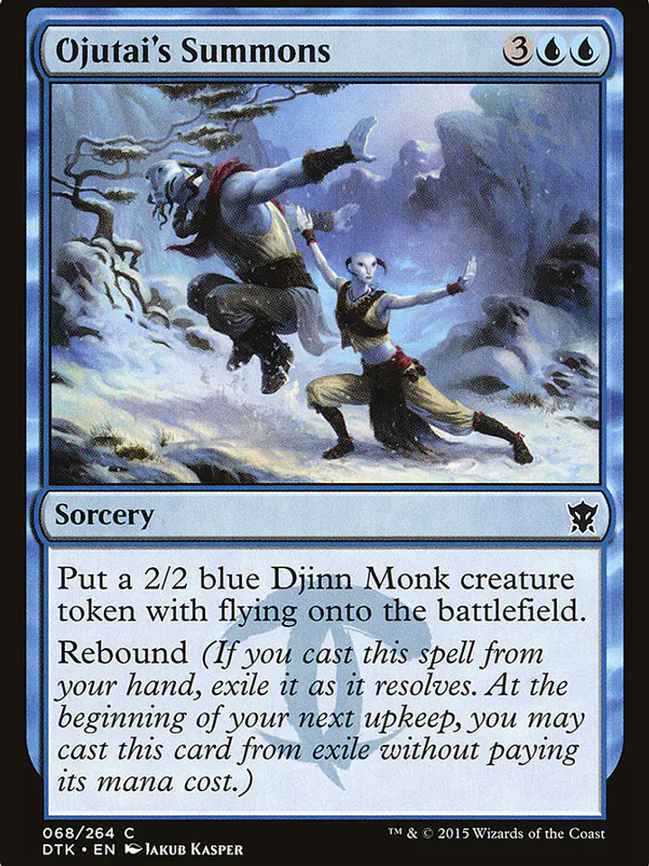 Ojutai's Summons (Dragons of Tarkir) 1