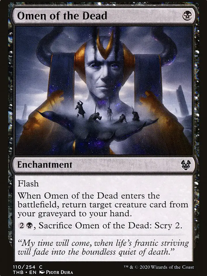Omen of the Dead (Theros Beyond Death) 1