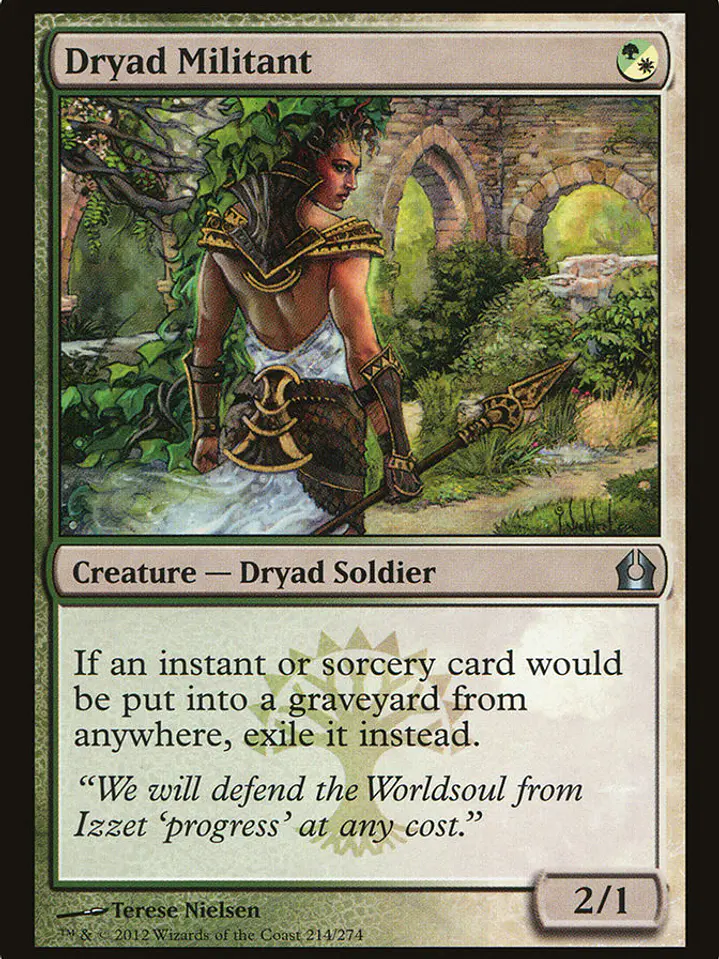 Dryad Militant (Return to Ravnica) 1