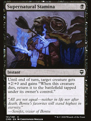 Supernatural Stamina (Commander Legends)
