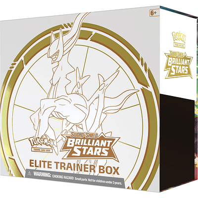 Pokemon TCG Sword & Shield - Brilliant Stars Elite Trainer Box Inglés