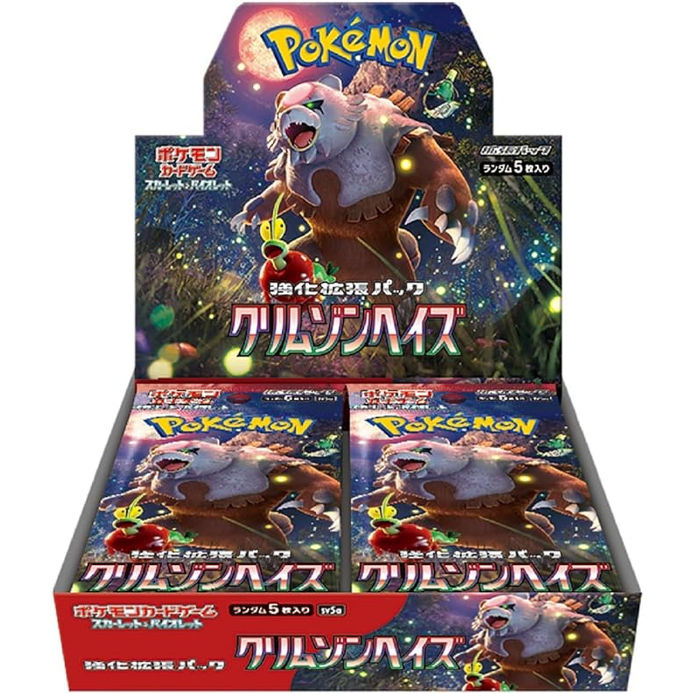 Pokemon TCG Scarlet and Violet - Crimson Haze Box Japonés 