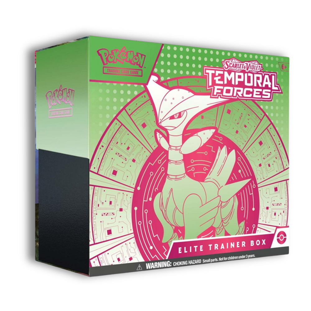 Pokemon TCG Scarlet and Violet - Temporal Forces Elite Trainer Box Inglés