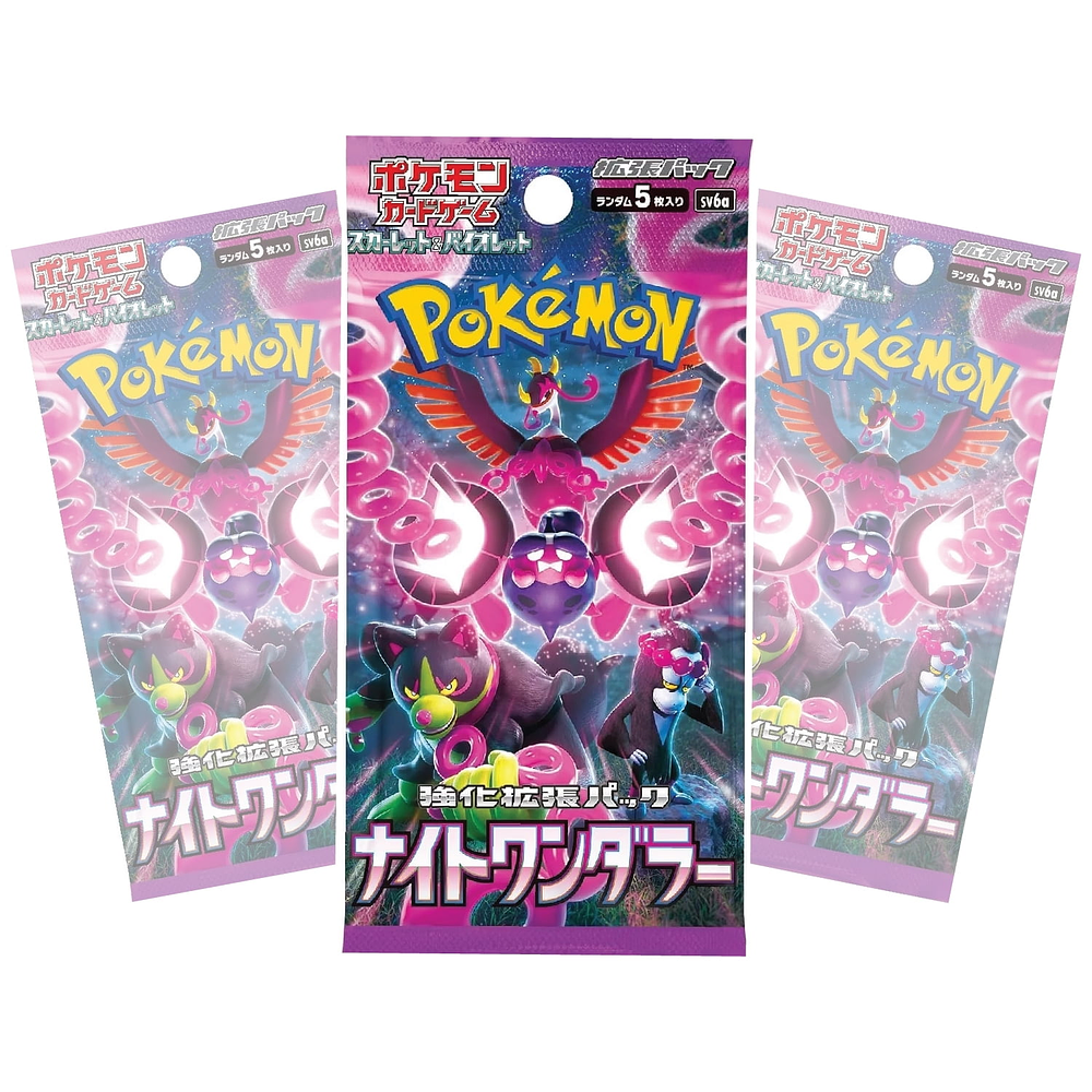 Pokemon TCG Scarlet and Violet -  Night Wanderer Booster Box  Japonés 