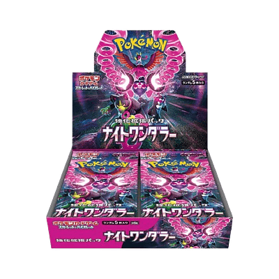 Pokemon TCG Scarlet and Violet -  Night Wanderer Booster Box  Japonés 