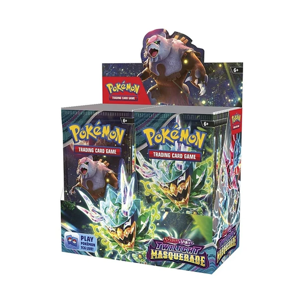 Pokemon TCG Scarlet and Violet - Twilight Masquerade Booster Box Inglés