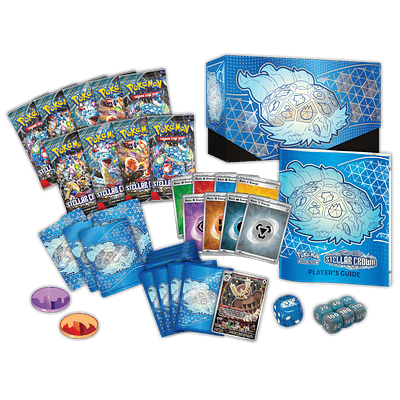 Pokemon TCG Scarlet & Violet - Stellar Crown - Elite Trainer Box Inglés