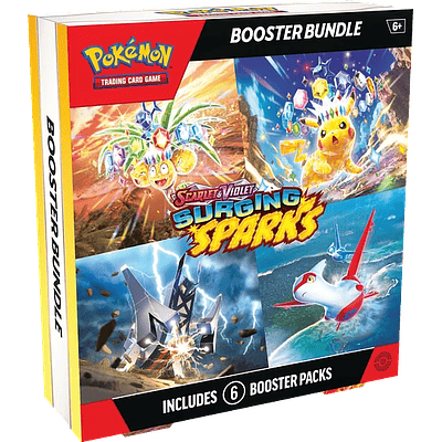 Pokémon TCG - Scarlet and Violet - Surging Sparks Booster Bundle Inglés