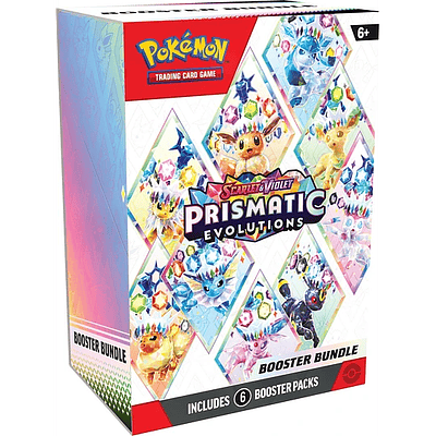 Pokémon TCG- Scarlet and Violet - Prismatic Evolutions Booster Bundle Inglés
