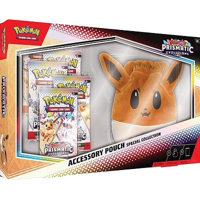 [PREVENTA]  Pokémon TCG- Scarlet and Violet - Prismatic Evolutions Accessory Pouch Inglés