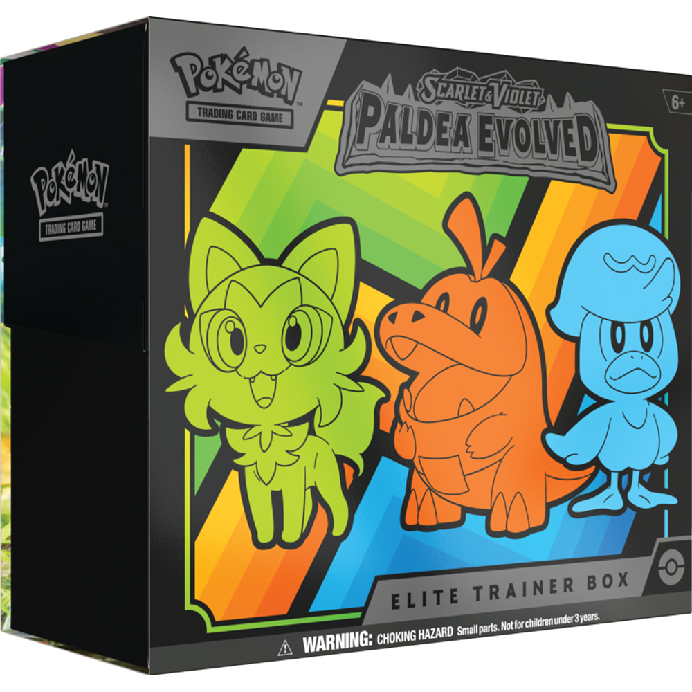 Pokémon TCG: Scarlet & Violet -  Paldea Evolved Elite Trainer Box Inglés