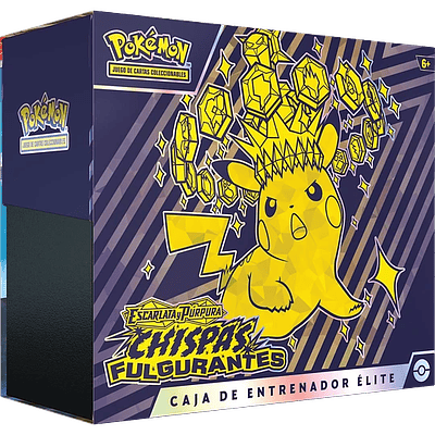 Pokémon TCG- Scarlet and Violet - Surging Sparks Box Elite Trainer Box Español