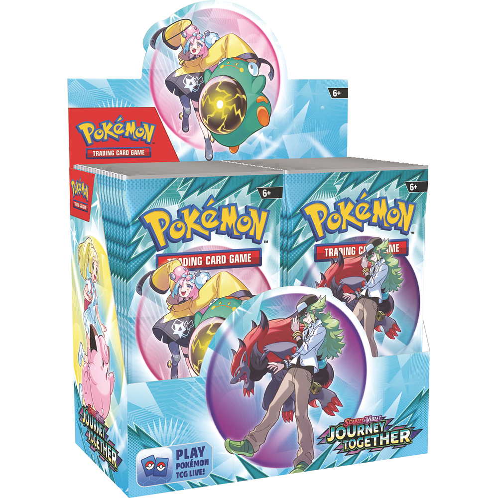 [PREVENTA] POKEMON TCG SCARLET & VIOLET JOURNEY TOGETHER - BOOSTER BOX INGLÉS