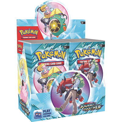 [PREVENTA] POKEMON TCG SCARLET & VIOLET JOURNEY TOGETHER - BOOSTER BOX INGLÉS