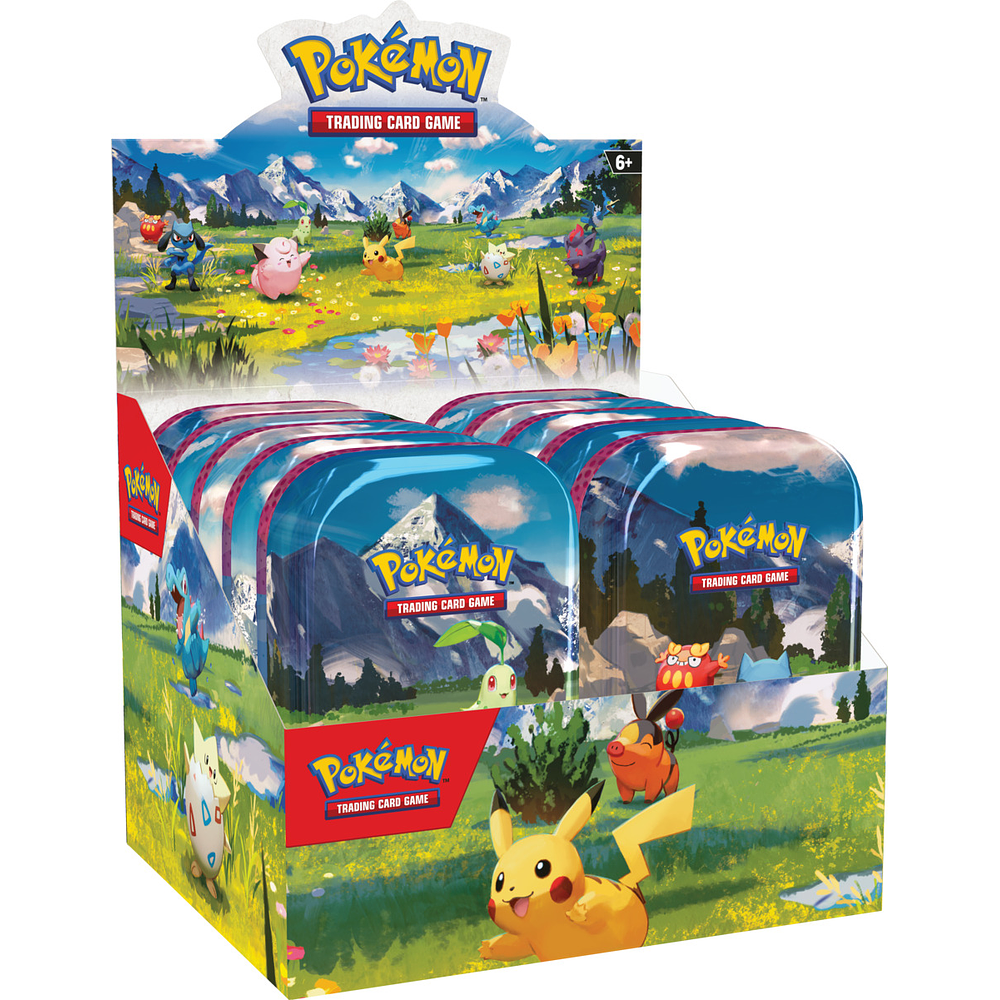 [PREVENTA] POKEMON TCG MEGA EVOLUTION - ASCENDED HEROES DISPLAY MINI TIN INGLÉS