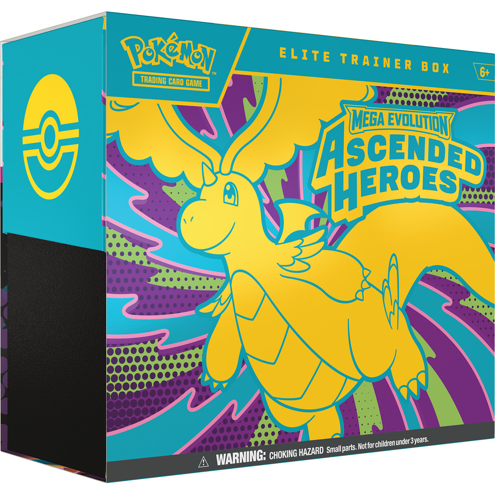 Pokemon TCG Mega Evolution: Ascended Heroes - Elite Trainer Box - Inglés