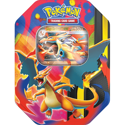 [PREVENTA] POKEMON TCG TIN MEGA CHARIZARD X e Y - INGLÉS