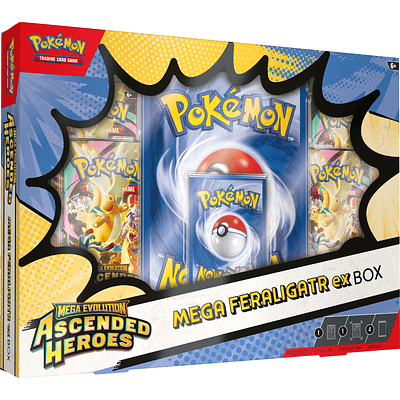 [PREVENTA] Pokemon TCG Mega Evolution - Ascended Heroes Mega ex Box Inglés