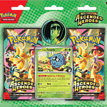 [PREVENTA] POKEMON TCG MEGA EVOLUTION - ASCENDED HEROES COLLECTION - 2Pack Blister ERIKA/LARRY INGLÉS