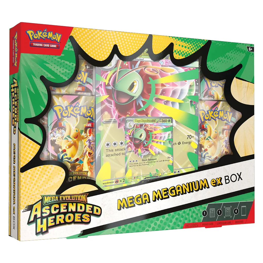 [PREVENTA] Pokemon TCG Mega Evolution - Ascended Heroes Mega ex Box Inglés