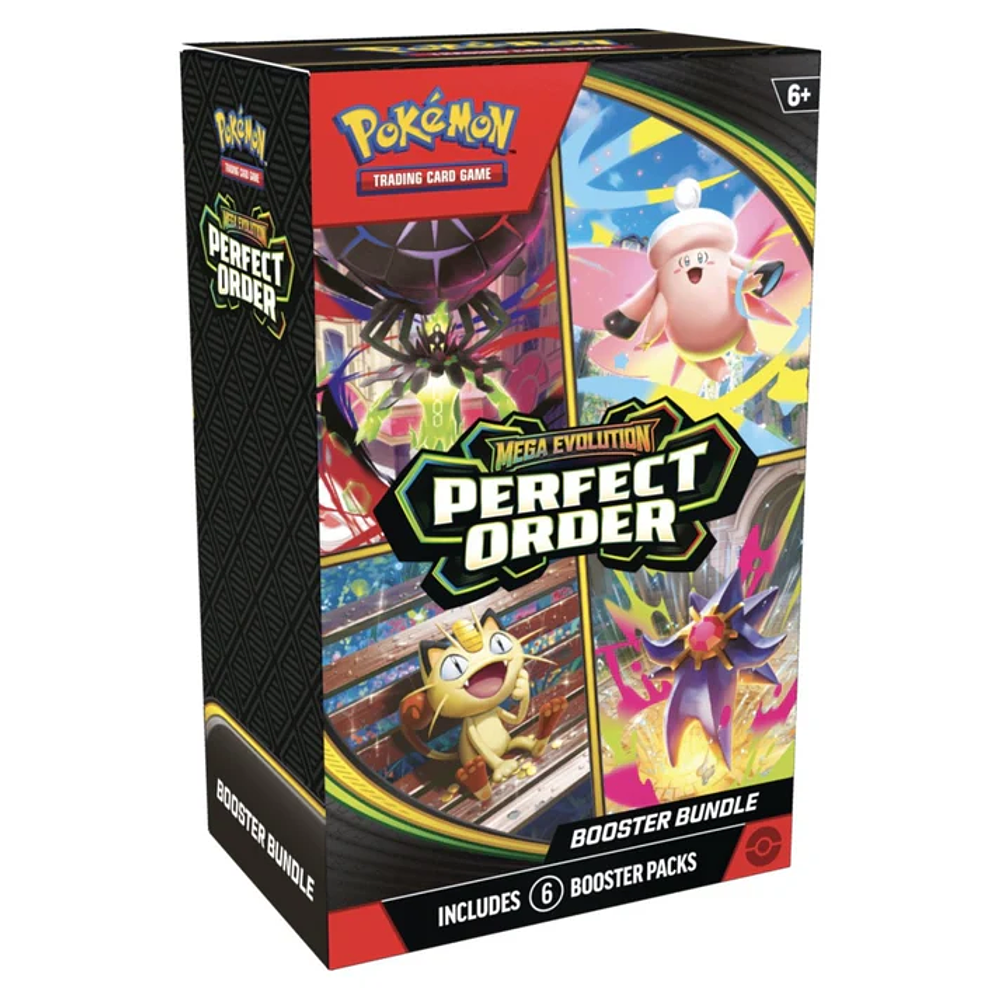 [PREVENTA 27/03/26] Mega Evolution Perfect Order - Booster Bundle - Ingles