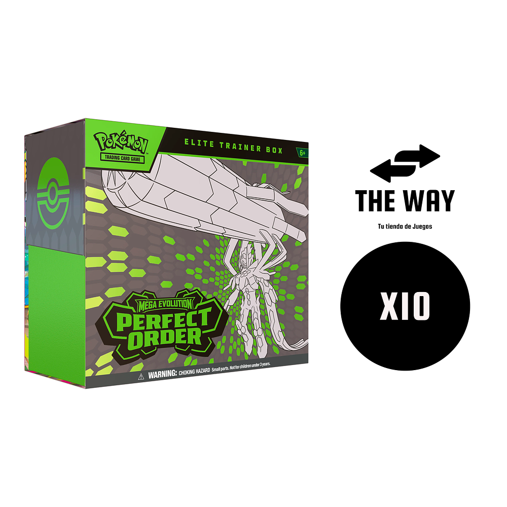 Case (10 unidades) – Perfect Order – Elite Trainer Box – Inglés