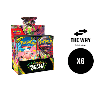 Case (6 unidades) – Perfect Order – Booster Box – Inglés
