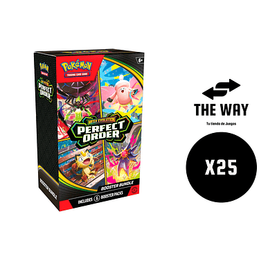 Case (25 unidades) – Perfect Order – Booster Bundle – Inglés