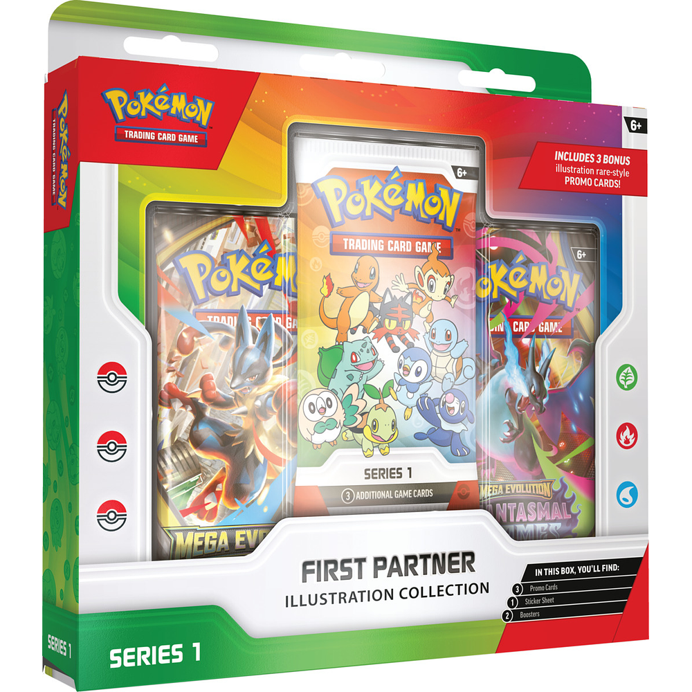 [PREVENTA 20/03/26] Pokemon TCG First Partner Illustration Collection (Q1 2026) Inglés
