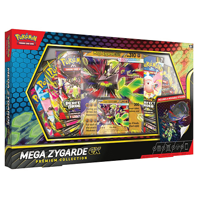 [Preventa 01/05/2026] Pokemon TCG Mega Zygarde - ex Premium Collection Inglés