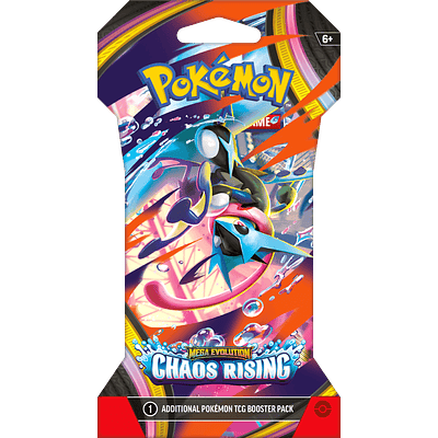 [Preventa 22/05/2026] Pokemon TCG Mega Evolution - Chaos Rising - Sleeved Booster Inglés (Diseño al azar)