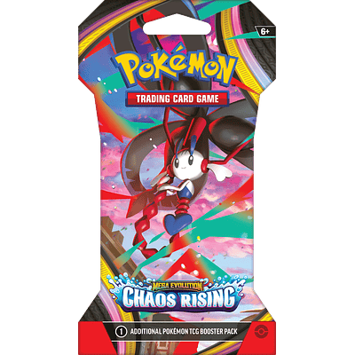 [Preventa 22/05/2026] Pokemon TCG Mega Evolution - Chaos Rising - Sleeved Booster Inglés (Diseño al azar)