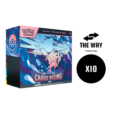 [Preventa 22/05/2026]  - Chaos Rising - 10 x Elite Trainer Box Inglés