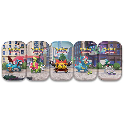 [Preventa 05/06/2026] Pokemon TCG Luminose City Mini Tin Inglés - Unidad al azar