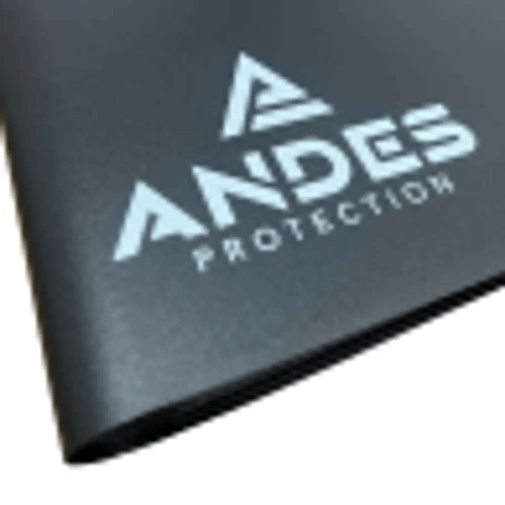 ANDES PROTECTION - 9 POCKET PLASTIC BINDER - BLACK