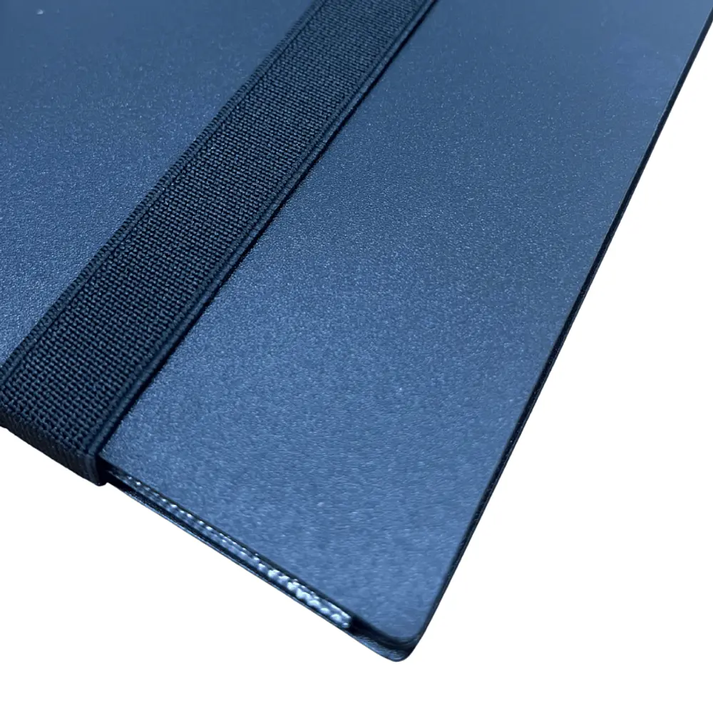 ANDES PROTECTION - 9 POCKET PLASTIC BINDER - BLACK