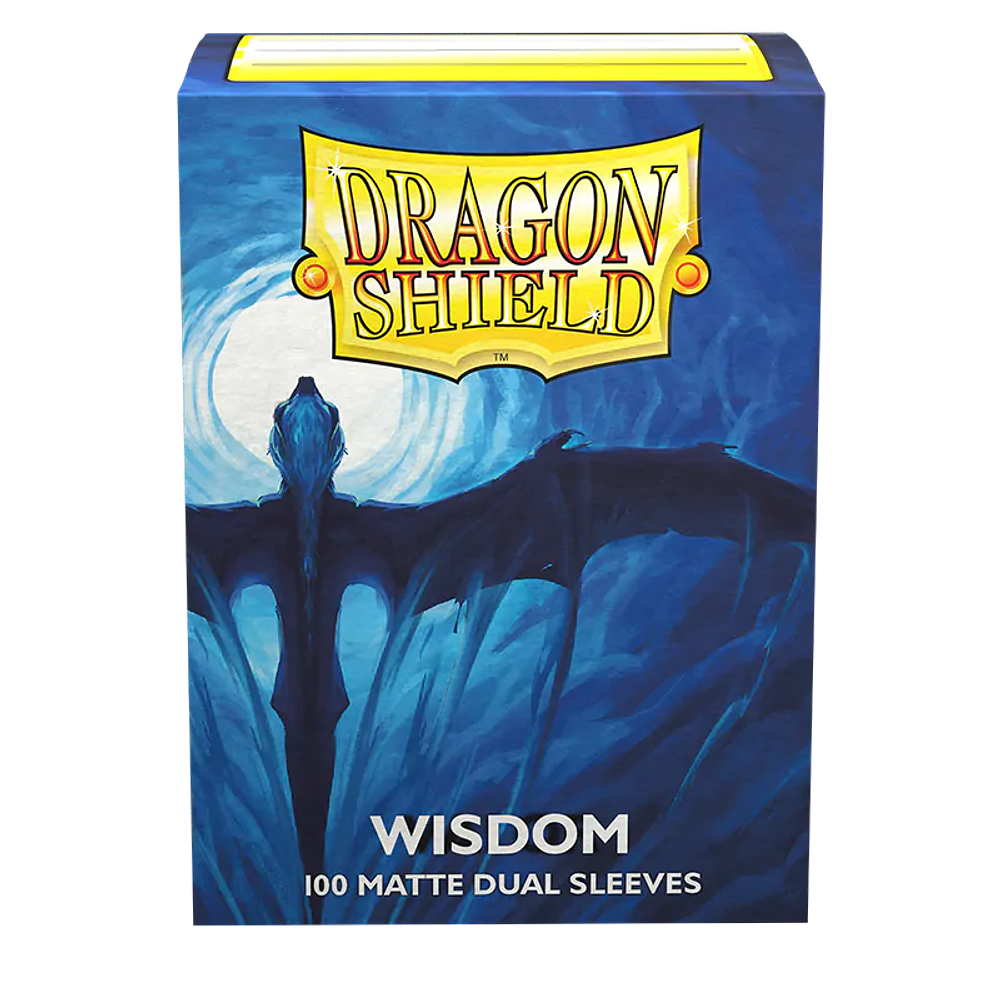 DRAGON SHIELD - SLEEVES STANDARD SIZE MATTE DUAL (100) - WISDOM
