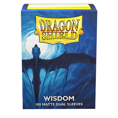 DRAGON SHIELD - SLEEVES STANDARD SIZE MATTE DUAL (100) - WISDOM