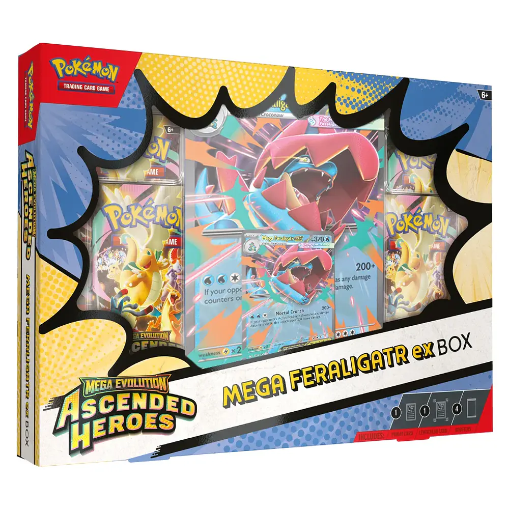 [Preventa 24/04/2026] Español Pokemon TCG Mega Evolution - Ascended Heroes Mega ex Box Español
