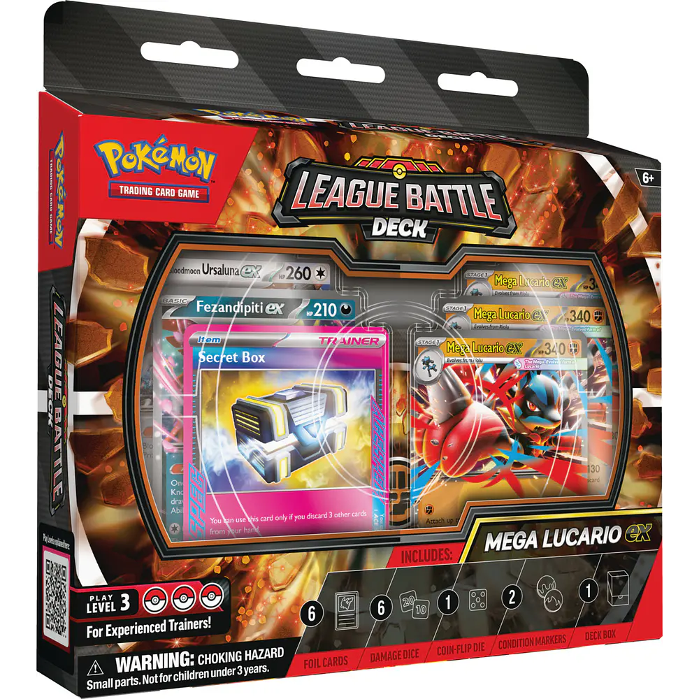 [Preventa 22/05/2026] Pokemon TCG Mega Lucario ex League Battle Deck Español