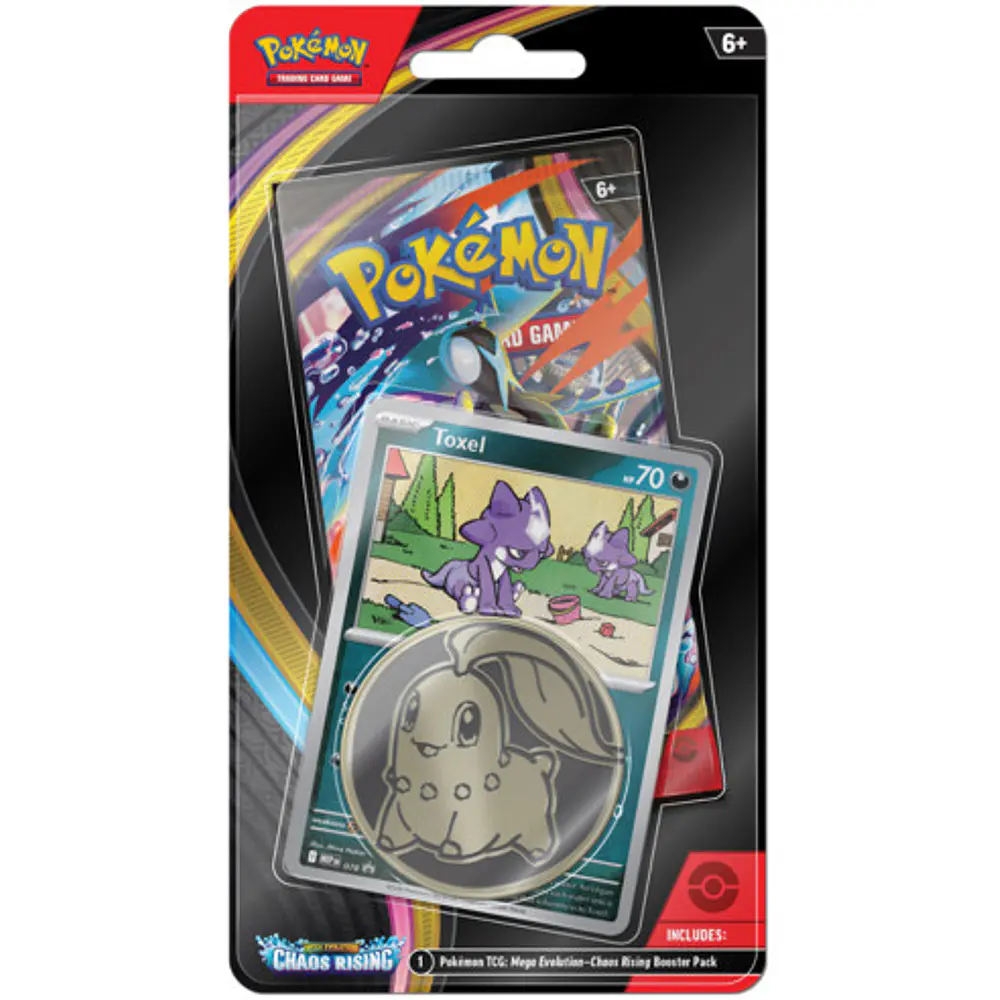 Pokémon TCG: Chaos Rising - Checklane Blister (Toxel) Inglés
