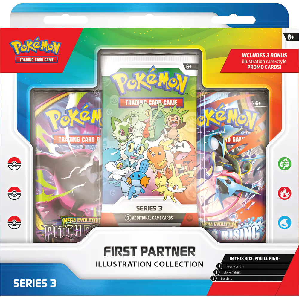 [Preventa 07/08/2026] Pokemon TCG First Partner Illustration Collection (Q3 2026) Inglés