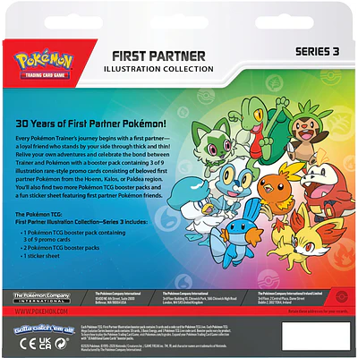 [Preventa 07/08/2026] Español Pokemon TCG First Partner Illustration Collection (Q3 2026) Español